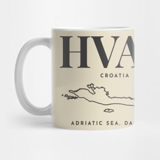 Hvar Croatia Mug